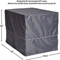 MidWest funda para jaula de perro, funda para jaula de privacidad para perros, se adapta a cajas de perro Midwest, se puede lavar a máquina y secar - BESTMASCOTA.COM