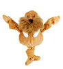 HuggleHounds - Juguete de peluche chirriante para perros con nudos para masticadores agresivos - BESTMASCOTA.COM