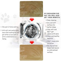 JoicyCo - Cama para perro, almohadilla 35/42/47 en camas lavables, colchón suave para perro, almohadillas antideslizantes para perrera, color de lujo - BESTMASCOTA.COM