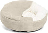 Cama acogedora Best Friends by Sheri, cama de lujo para perros y gatos con cobija, cálida y segura. Brinda apoyo para la cabeza, el cuello y las articulaciones, lavable a máquina, parte inferior resistente al agua - BESTMASCOTA.COM