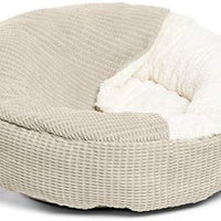 Cama acogedora Best Friends by Sheri, cama de lujo para perros y gatos con cobija, cálida y segura. Brinda apoyo para la cabeza, el cuello y las articulaciones, lavable a máquina, parte inferior resistente al agua - BESTMASCOTA.COM