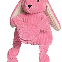 HuggleHounds - Juguete de peluche chirriante para perros con nudos para masticadores agresivos - BESTMASCOTA.COM