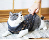 Evursua - Suéter de ropa para gatos, perros pequeños, gatos, ropa de punto de invierno, cálido, suave y de alta elasticidad, apto para mascotas masculinas - BESTMASCOTA.COM