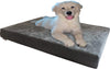 Dogbed4less Cama para perro de espuma viscoelástica, ortopédica, funda impermeable interna y 2 fundas exteriores lavables, varios tamaños, colores - BESTMASCOTA.COM