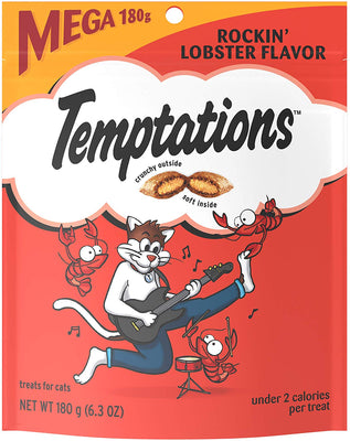 TEMPTATIONS Classic Crunchy and Soft Cat Treats, 6.3 oz. - BESTMASCOTA.COM