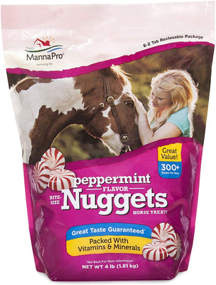 Manna Pro mordida tamaño Nuggets Horse Treats – 4 lb - BESTMASCOTA.COM