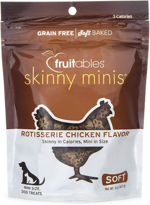 Fruitables Skinny Minis Rotisserie Pollo suave y masticable para perros - BESTMASCOTA.COM