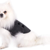X@HE - Chaleco de alivio de ansiedad para perro, chaleco para mantener la comodidad, chaleco para perros de talla XS, M, L, XL, azul marino, gris, rosa, rojo y camuflaje - BESTMASCOTA.COM