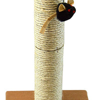 Downtown Pet Supply - Árbol y ejercitador interactivo de lujo para gatos rascadores y postes de sisal para gatito, juguetes interactivos para gatos (regular, premium, gigante, alto de 4 niveles de rasguño) - BESTMASCOTA.COM