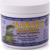 Fluker Labs sfk73016 Reptil Suplemento de calcio sin vitamina D3, 4-Ounce - BESTMASCOTA.COM