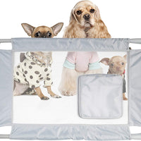 Pet Vida porta-gate Travel abatible y plegable y ajustable Pet Cat Dog Puerta - BESTMASCOTA.COM