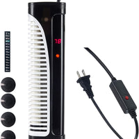 HITOP Calentador de tanque de peces, sumergible, ajustable, 100 W, 200 W, 300 W, 500 W, para tanque de peces (300 W) - BESTMASCOTA.COM