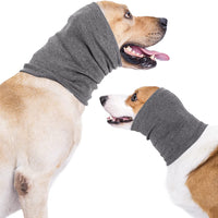 Funda para orejas de perro, orejeras de perro para baño y secado y aseo con capucha para protección contra el ruido, alivio de la ansiedad, calmante, cuello y oídos, para perros y gatos