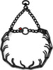 Herm Sprenger - Collar de entrenamiento para perro de acero inoxidable negro con cuello giratorio ultra Plus para mascotas, collar sin tirones para perros, collar de entrenamiento antitirones fabricado en Alemania - BESTMASCOTA.COM