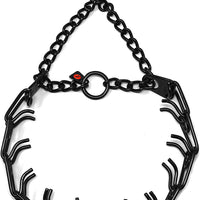 Herm Sprenger - Collar de entrenamiento para perro de acero inoxidable negro con cuello giratorio ultra Plus para mascotas, collar sin tirones para perros, collar de entrenamiento antitirones fabricado en Alemania - BESTMASCOTA.COM