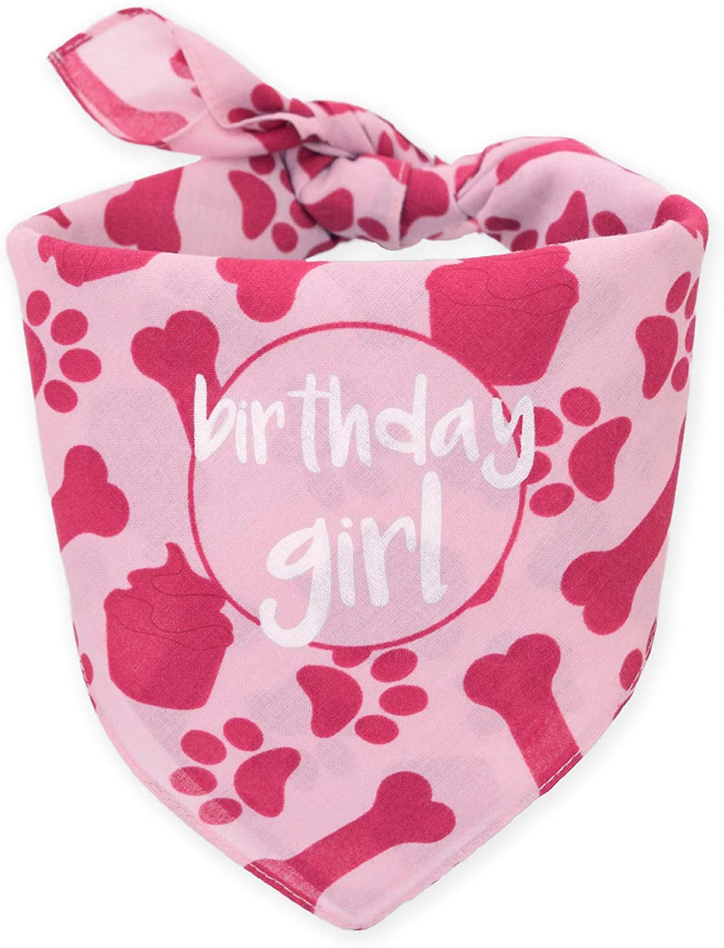 Hecho perro Cumpleaños Bandana – niña - BESTMASCOTA.COM