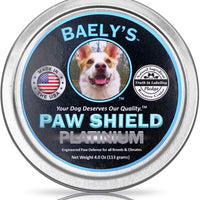 Cera para protección de bálsamo de patas de perro, el protector original fabricado en Estados Unidos, tamaño grande de 4 onzas, alivio para patas crudas o ásperas, protector de patas para almizcle, alivio secreto totalmente natural para patas calientes y - BESTMASCOTA.COM