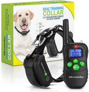 k9konnection Entrenamiento del perro collar con mando a distancia – 100% impermeable y recargable con 4 modos (vibración, pitido de choque, Light & Mascotas.) – Fits Pequeño, Mediano o Grande Perros – La mejor para 1 o 2 Perros - BESTMASCOTA.COM