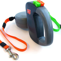 Correa doble retráctil para perros Wigzi, para 2 perros de hasta 50 lb cada uno - BESTMASCOTA.COM