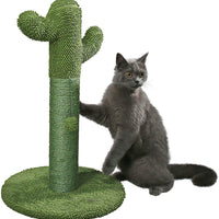 PetnPurr - Rascador para gatos con pelota, color verde - BESTMASCOTA.COM