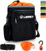 Bolsa de entrenamiento para perros pequeños a grandes, bolsa de entrenamiento para perros pequeños y grandes, bolsa de regalo para bocadillos para entrenamiento de recompensa, caminar, clip de metal, cinturón de cintura, correa de hombro, dispensador de b - BESTMASCOTA.COM