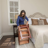 Escalera de madera para mascotas Solvit, XL, Marrón - BESTMASCOTA.COM
