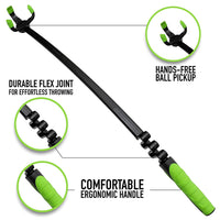 Franklin Pet Supply - Juguete para recoger perros, lanzador de pelotas de tenis, juego con tu perro, lanzador de pelotas de perro - BESTMASCOTA.COM
