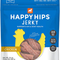 Happy Hips 100% carne, bocadillos para perro, sin granos con glucosamina y condroitina para apoyo articular. - BESTMASCOTA.COM