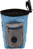 Bolsa de regalo para perros, bolsa de regalo para perros pequeños a grandes, fácil de transportar juguetes para mascotas, kibble, golosinas, dispensador integrado de bolsas de caca – azul - BESTMASCOTA.COM