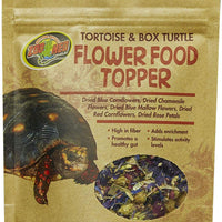 Zoo Med Tortoise and Box Turtle Flower Food Topper - BESTMASCOTA.COM