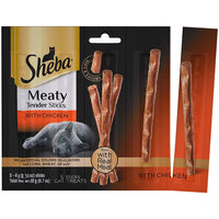 Sheba Meaty tierno palillos para gatos, 0.14 oz Palos - BESTMASCOTA.COM