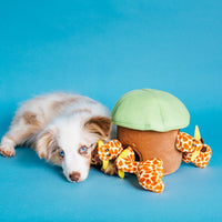 ZippyPaws juguete de peluche para perro Burrow Squeaky Hide and Seek - BESTMASCOTA.COM