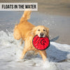 Hyper Pet Flippy Flopper Dog Frisbee Juguetes interactivos para perros [disco volador perro Fetch Toy – Flota en agua y seguro en los dientes] (los colores pueden variar) - BESTMASCOTA.COM