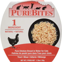 purebites mezcladoras pollo en agua para gatos de mama, 1,76 oz/50 g, caso de 12 - BESTMASCOTA.COM