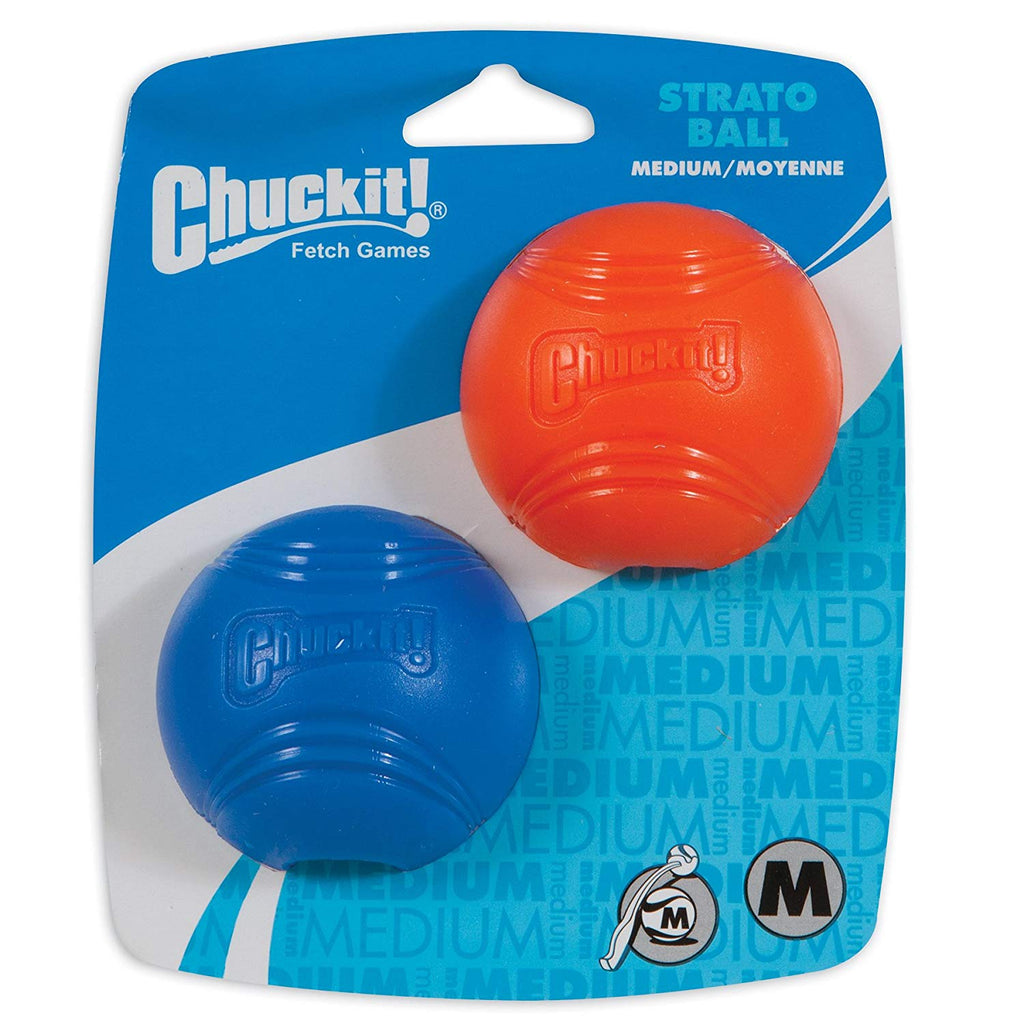 ¡Chuckit! Strato - Pelota (2 unidades, tamaño mediano) - BESTMASCOTA.COM