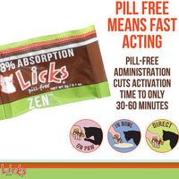 Licks Cat Zen relajante ayuda Suplementos – 30-use - BESTMASCOTA.COM
