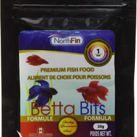 Northfin Food Betta Bits 0.039 in, paquete de 0.71 oz - BESTMASCOTA.COM