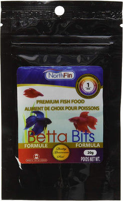 Northfin Food Betta Bits 0.039 in, paquete de 0.71 oz - BESTMASCOTA.COM