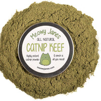 Meowy Janes Catnip Keef- 0.49 oz de polvo concentrado de hierba de tierra fina - polvo de hierba - BESTMASCOTA.COM