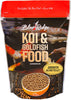 Blue Ridge Fish Food Pellets, Koi y Goldfish Fórmula de crecimiento, Mini 1/8" y estándar 3/16" Pellet flotante, dieta equilibrada - BESTMASCOTA.COM