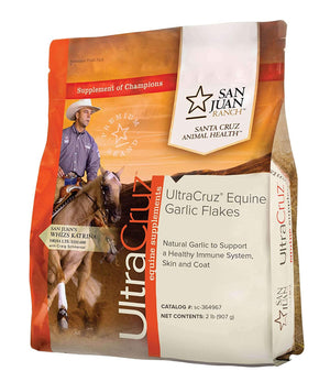 UltraCruz Equine Flakes Suplemento para caballos de 2 libras (90 días de suministro), Número de modelo: sc-364967 - BESTMASCOTA.COM