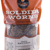 Culinary Coop pollo Treats – Dried Soldado gusanos, 1 Lb - BESTMASCOTA.COM