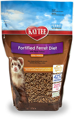Kaytee Premium Ferret Nutrición dieta Pet Food, 4 lb, Pollo, none - BESTMASCOTA.COM