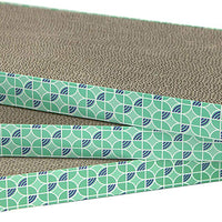 Kitty City XL Wide Premium Scratching Collection, Corrugate Cat Scratchers 2 Pieces, Cat Scratching Toy - BESTMASCOTA.COM