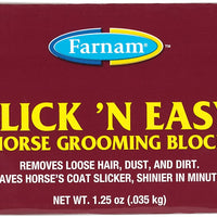 Farnam Slick 'N Easy Bloque para acicalamiento de caballo - BESTMASCOTA.COM