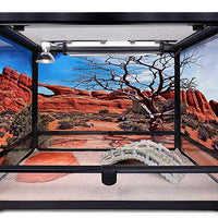 Carolina Custom Jaulas terrario, tamaño mediano 24 x 18 x 18; fácil de montar - BESTMASCOTA.COM