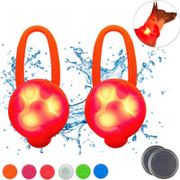 Hunter Paisley Luz LED para Collar de Perro Caminando por la Noche.Paquete de 2 Pack Impermeable Perro Luz LED Super Brillante para Perro Paseo Nocturno Adjuntar al Collar, Correa o Arnés, Baterías Extras - BESTMASCOTA.COM