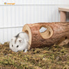 Niteangel Natural Wooden Hamster Mouse Tunnel Tube Toy Forest Hollow Tree Trunk - BESTMASCOTA.COM