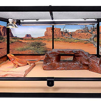 Carolina – Jaulas personalizadas Reptile de 22.0 in T5HO UVB + doble GU10 luz de base - BESTMASCOTA.COM