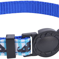 bingpet 2 Pcs/set Nylon personalizado Cat Breakaway Collar ajustable con Bell - BESTMASCOTA.COM